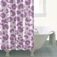 thumbnail image 4 of Pink and Purple Of Leopard Print Shower Curtain 72"x84" ,Bathroom Decorative Shower Curtains Set with 12 Hooks,Modern Waterproof Washable Shower Curtain, 4 of 6
