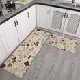 thumbnail image 2 of I Love My Dogs Art Kitchen Rugs Sets Of 2,Anti Fatigue Kitchen Mat Rugs Non Slip Washable,Decorative Kitchen Floor Mats for Kitchen,Sink,Laundry,17"x30"+17"x47", 2 of 7