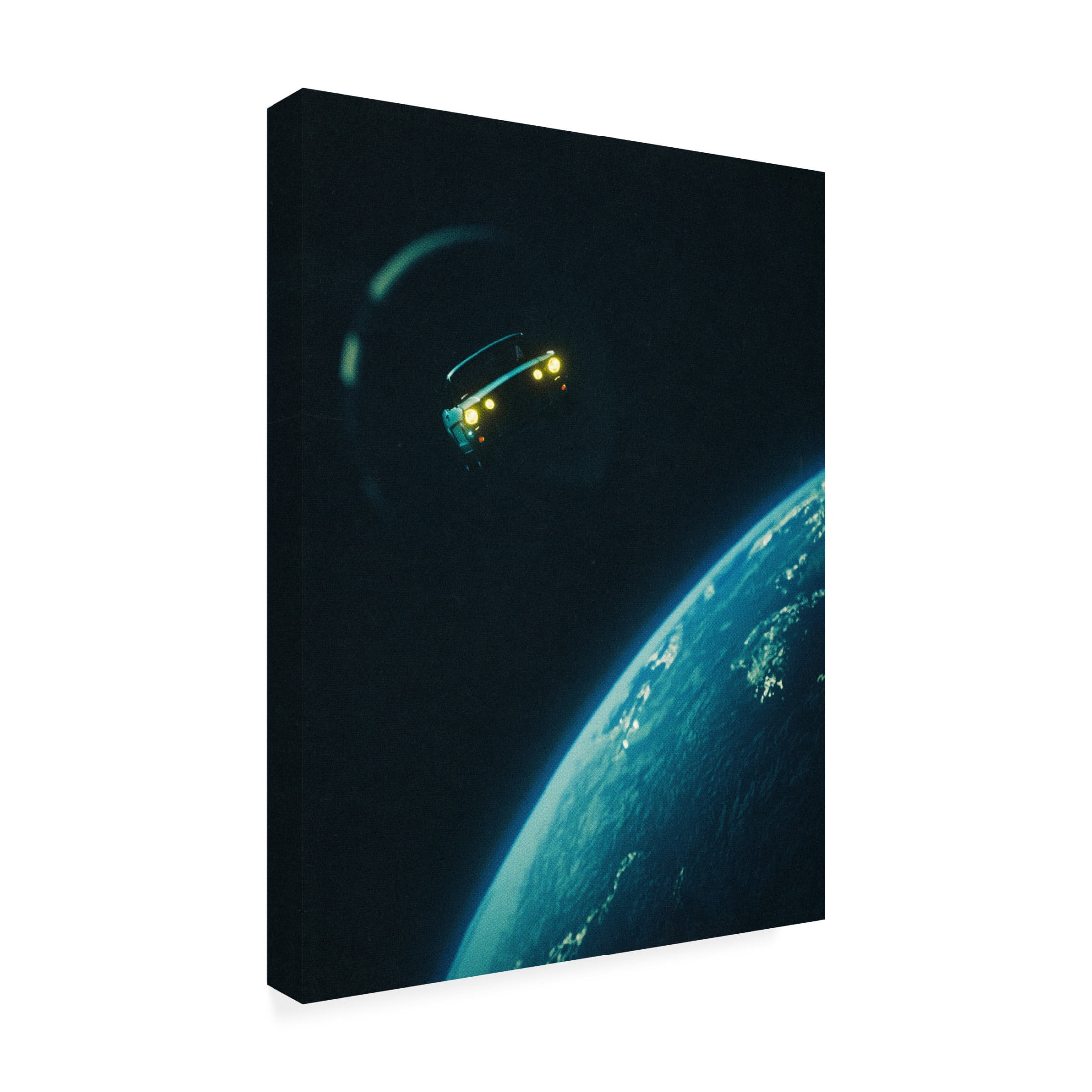 Trademark Fine Art Taudalpoi Road Trip In Space Canvas Wall Art
