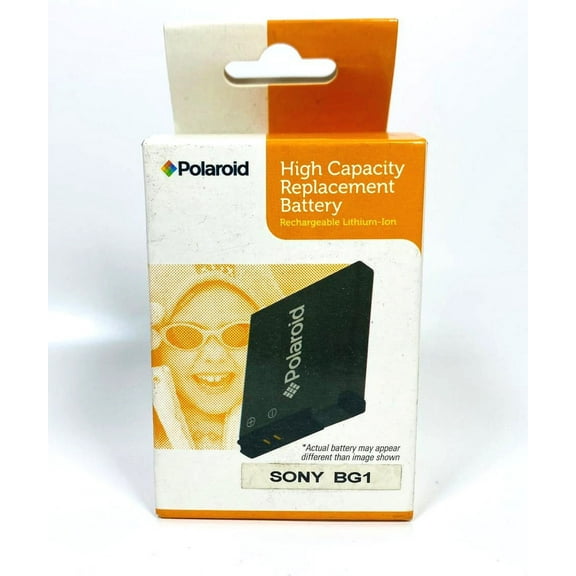 Polaroid Sony BG1/FG1 3.7V 1400mAh Li-Ion Replacement Battery (PLBTSYBG1)