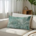thumbnail image 3 of Green Coconut Tree Throw Pillow Cover 16 x 24 Inch Decorative Pillow Cover Retro Botanical Tropical Palm Plants Lumbar Pillowcase Seasonal Rectangle Cushion Case for Couch Sofa Bed Living Room, 3 of 6