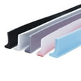 thumbnail image 5 of linyes Water Barrier for Sink Shower Threshold Water Dam Barrier Waterproof Barrier Bathroom Silicone Strip Trim Splash Guard Water Stopper Barrier For Bathroom Kitchen Splash Guard, 5 of 10
