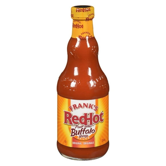 Frank's RedHot, sauce piquante, sauce aux ailes de buffle 354 mL