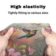 thumbnail image 7 of Jiueut Hummingbird Rollator Seat Cushion Back Bar Cover Set for Women 2 Piece Flower Rollator Seat Cushion Back Bar Cover Set for Seniors Rollator Seat and Back Covers, 7 of 7