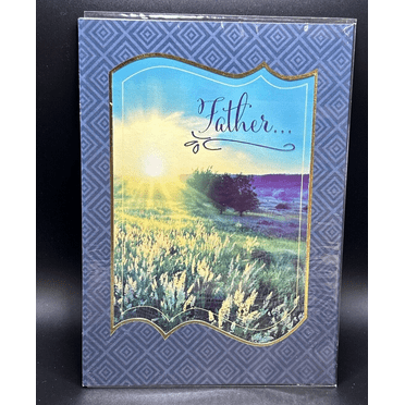 Happy Birthday Father Greeting Card w/Envelope