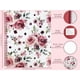 thumbnail image 3 of Cuaderno espiral grande Steel Mill & Co con rayas universitarias 11'x9.5' con cubierta dura duradera y 160 páginas Rosas Florales, 3 of 3