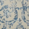 thumbnail image 2 of 8' x 10' Cream Damask Power Loom Non Skid Area Rug, 2 of 9
