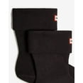 thumbnail image 3 of Hunter Recycled Fleece Cuff Short Boot Socks Black UAS3401RCF BLK, 3 of 3