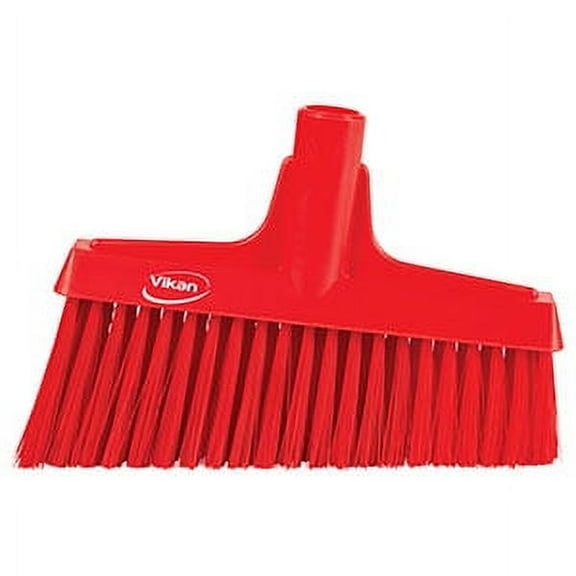 Vikan Angle Cut Lobby Broom - Red (4 Units)