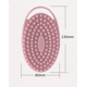 thumbnail image 2 of Cepillo para el cuerpo de silicona de 2 caras con mango de bucle, fácil de sostener y colgar, higiénico y duradero, rosa, 135 * 80 mm TUNC Sencillez, 2 of 4