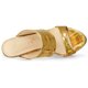 thumbnail image 5 of Sandalias Plataforma Colorida Tacones De Aguja Para Muje Oro 38 EU Unique Bargains Sandalia, 5 of 7