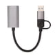 thumbnail image 1 of Tarjeta de captura de vídeo 4K HD interfaz Multimedia hembra a USB tipo C adaptador de captura de vídeo para PS5 para videocámara Xbox DVD, 1 of 8