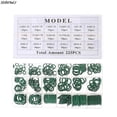 thumbnail image 1 of 225pcs/set 18 Sizes Car Air Conditioning O Ring Seal Rubber Washer Set Applies to R22 R134a Green Purple Durable~10748, 1 of 1