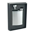 thumbnail image 1 of Visol VSET108 Basse 7oz Satiné Fiole en Acier Inoxydable Cadeau Ensemble, 1 of 1