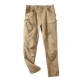 thumbnail image 5 of BSDJILFG Mens Cargo Pants Stretch Relaxation Waterproof Full Length Hiking Carpenter for Gym Workout with Pockets,Sizes M-4XL, 5 of 5
