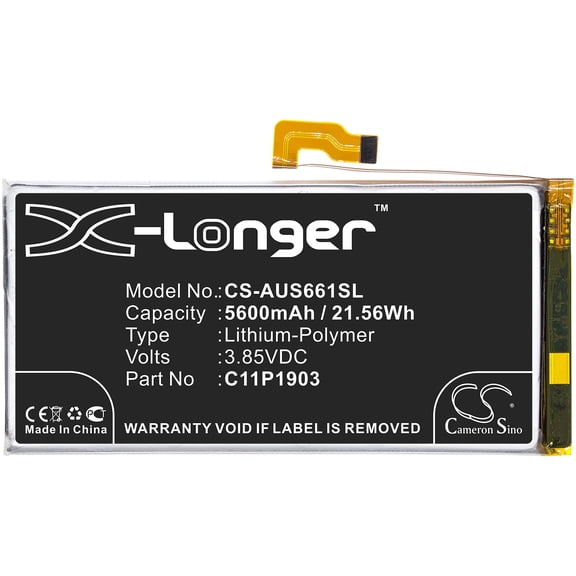 5600mAh C11P1903 0B200-03720100 Battery for Asus ROG Phone 3 ROG Phone III ZS661KS