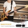 thumbnail image 4 of 2 Band Active Bass Guitar EQ Equalizer Preamp Circuit Pickup Black, 4 of 5