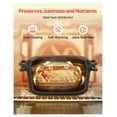 thumbnail image 6 of Enameled Cast Iron Dutch Oven, 3.5 Quart with Lid, Heavy Duty Cookware, Oven & Induction Compatible, for Stews, Roasting, Baking, Black, 6 of 6