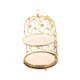thumbnail image 2 of Soporte de doble capa para Tartas, estante para aperitivos y dulces, estante portátil para frutas, soporte para tartas para el hogar, sala de estar, F, 2 of 8