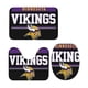 thumbnail image 4 of Juego de 3 alfombras de baño del equipo Vikings, alfombra antideslizante para baño, 24 x 16 pulgadas, 4 of 7