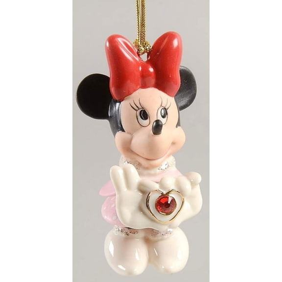 Disney Lenox Minnie's Sweetheart Ornaments