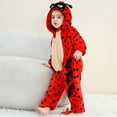 thumbnail image 5 of Weebloom Girls Rompers Halloween Bodysuits Winter Warm Christmas Outfit Soft Comfortable Toddler Jumpsuit Daily Wear Lovely Outfits 2-3 Years, 5 of 9