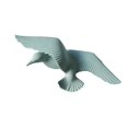 thumbnail image 3 of Escultura de Pared de gaviota de resina Baoblaze 3 piezas verde, 3 of 8