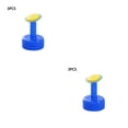 thumbnail image 3 of Billuyoard Boquilla de regadera de 3 piezas, rociador de plástico, cabeza de flor de planta, césped portátil, Patio, suministros de riego para Azul 2Conjunto, 3 of 6