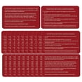 thumbnail image 1 of Know Your Rights Immigration Red Card - English Spanish Constitutional Rights Reminder for Immigration Encounters 20PCS, 1 of 6