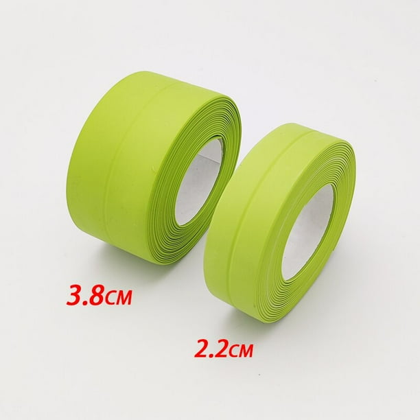 Cinta de sellado impermeable de 3,2 M para baño, cocina, tira de sellado, ducha, fregadero, baño, sellador, cinta selladora autoadhesiva de PVC, pegatina de pared Tan Jianjun unisex