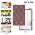 thumbnail image 6 of Yayeee 100% Cotton Hand Towels for Bathroom 16" x 28" Soft Absorbent Kitchen Towel, Circular Gold Pattern, 6 of 7