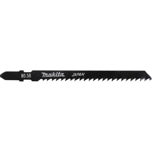 Makita Jig Saw Blade, T Shank, HCS, 4 1/8" x 8TPI (Pack of 5)