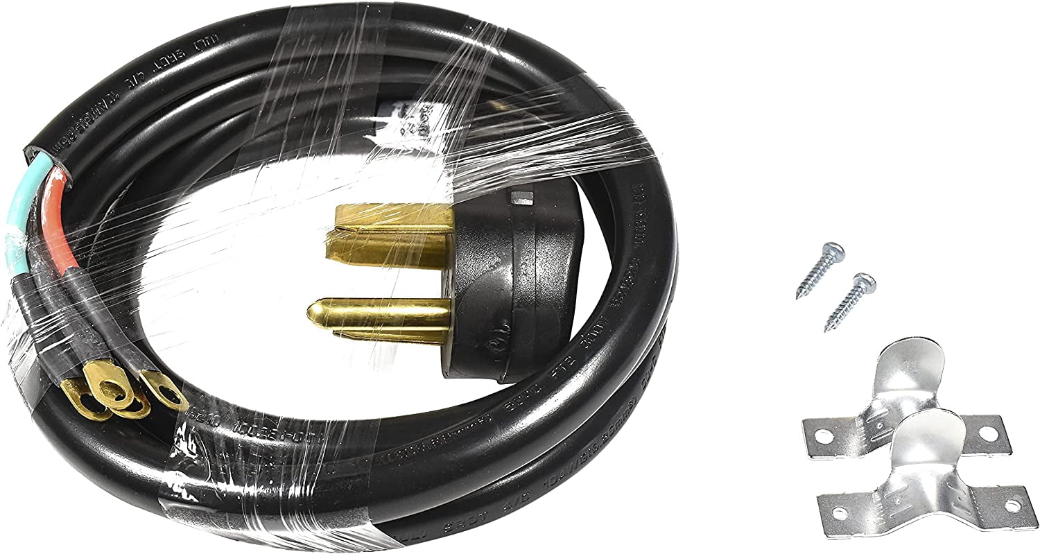 HQRP 6 ft Cord Power Cable, Heavy-Duty, Black