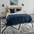 thumbnail image 3 of Mason Brooks Indigo Shag CG80B Transitional Geometric 8'3" X 10'0" Area Rug, 3 of 6