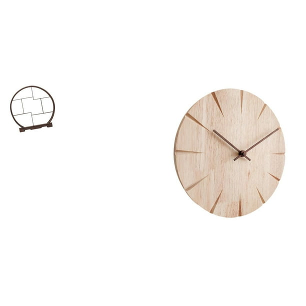 Expositor De Madera Maciza Antiguo Y Organizador De Relojes De Pared, Decoración Creativa Para El Hogar, Regalo, Estante Decorativo Para Gabinetes De Oficina Y Restaurante.