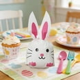 thumbnail image 2 of AURIGATE Easter Bunny Ear Treat Bags 5.31x8.66in, 50-Pack Plastic Cartoon Bunny Candy & Goodie Bags, Festive Easter Party Supplies, 2 of 8