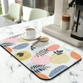 thumbnail image 2 of Effortless Dish Drying Coffee Mat (19.5x12in) - Absorbent, Non-Slip, Rubber-Backed Pad for Kitchen Counters - Stain-Hiding, Coffee Drying Mat Diatom Mud Design - Ideal for Dish Racks & Coffee Makers, 2 of 7