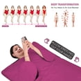 thumbnail image 3 of manta infraroja Sauna de pérdida de peso de la manta térmica Sauna LA TERMOTERAPIA PARA Spa Body para el hogar con forma de 50 Uds hojas de plástico manta térmica para uso esteticos, 3 of 4