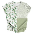 thumbnail image 4 of MEICHEN Women's Breast Cancer Print T Shirt In We Wear Crewneck Tee Summer Fashion Clothing for Women, 4 of 4