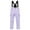 Z3-Light Purple, variant on Snow Pants Girls Kids & Boys and Girls Winter Snow Bibs, Waterproof Insulated Snowboard Overalls, Windproof Ripstop Ski Pants Hot Pink,3-4 Years