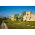 thumbnail image 2 of Bibikow, Walter 32x23 White Modern Wood Framed Museum Art Print Titled - Sweden-Gotland Island-Visby-12th century city wall-most complete medieval city wall in Europe, 2 of 4