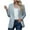 Blue, variant on LYXSSBYX Womens 2024 Fall Casual Blazers Long Sleeve Womens Bussiness Casual Blazers Open Front Long Sleeve Work Office Blazer Jacket with Shoulder Pads Fall Fashion 2024