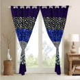 thumbnail image 3 of Glitter Diamond Curtains Leopard Curtains & Drapes Cheetah Print 30%-50% Blackout Curtains For Living Room, Animal Print Curtains & Drapes 38''Wx45''L (No Glitter No Sequin), 3 of 6