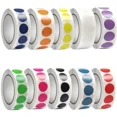 thumbnail image 2 of 1000 PCS Color Dot Label Sticker  Classification Mark Coated Paper Sticker Rolls  Kawaii Stationery  Aesthetic, 2 of 7