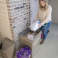 thumbnail image 3 of Step2 Mocha Express Parcel Delivery Outdoor Package Security Box for Porch, 3 of 5