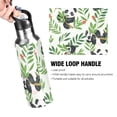 thumbnail image 2 of ALAZA Cute Panda Leaves Floral Water Bottle Insulated Flask Stainless Steel Straw Lid 20 oz, 2 of 6