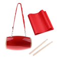 thumbnail image 1 of Tambor de cintura tradicional chino simple, tambor de mano, instrumento de percusión educativo de aprendizaje temprano para fiestas de niños, niñas y, 1 of 8