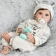 thumbnail image 1 of Aori Lifelike Reborn Baby Dolls 22 Inch Real Life Baby Boy That Look Real in Soft and Weighted Body with Zebra Best Birthday Gift Set, 1 of 5