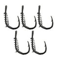 thumbnail image 4 of Fanjie Suitable For Bass Trout And More Carp Fishing Hook Set 25Pcs With Spring Ring, 4 of 9