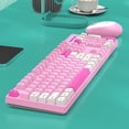 thumbnail image 1 of 2.4G Wireless Keyboard and Mouse Combo, Ergonomic Plug and Play Set for Computer, Reliable 10 Meters Control Distance, Long Lasting Use Without Fading, 1 of 7